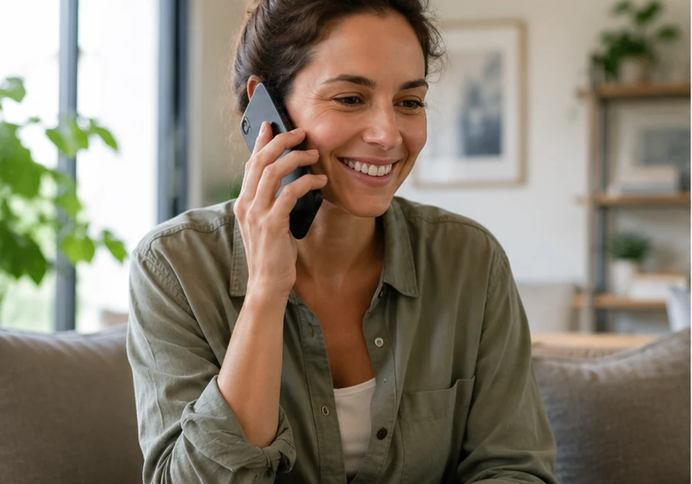 Klijentkinja zakazuje termin telefonom